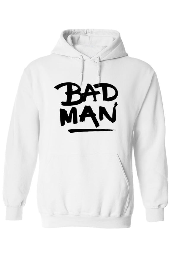 Bad Man Hoodie Men -Image by Shutterstock, Male Small