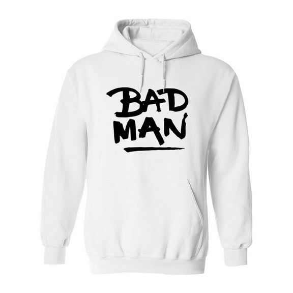 Bad Man Hoodie Men -Image by Shutterstock, Male XX-Large