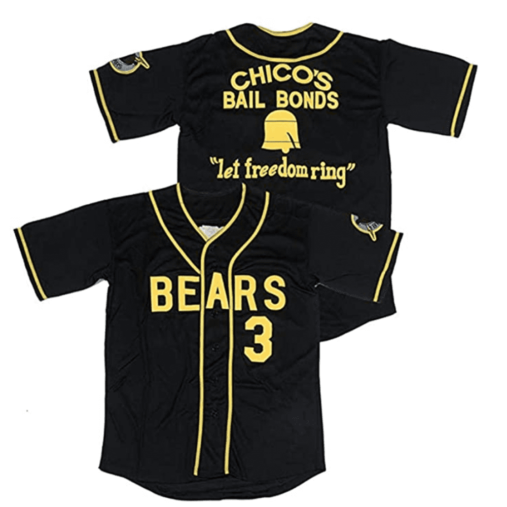 Tanner Boyle #12 Bears Baseball Jersey Bad News Costume Movie Uniform  Chico's 