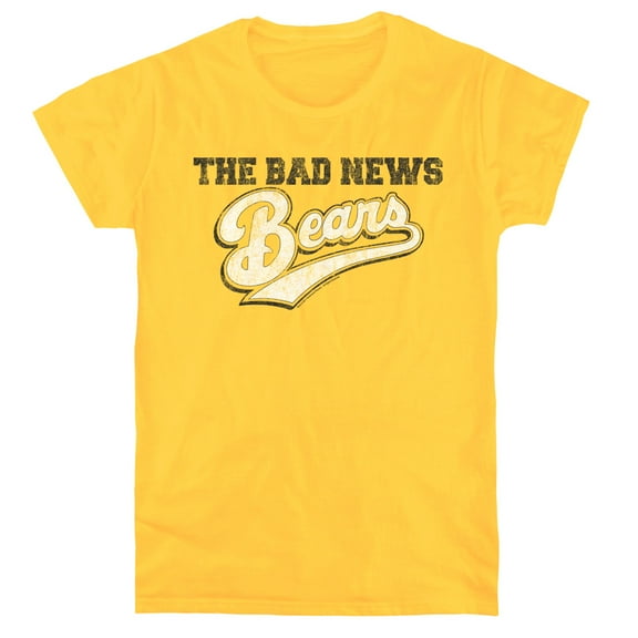 Bad News Bears Logo Women's T-Shirt Yellow