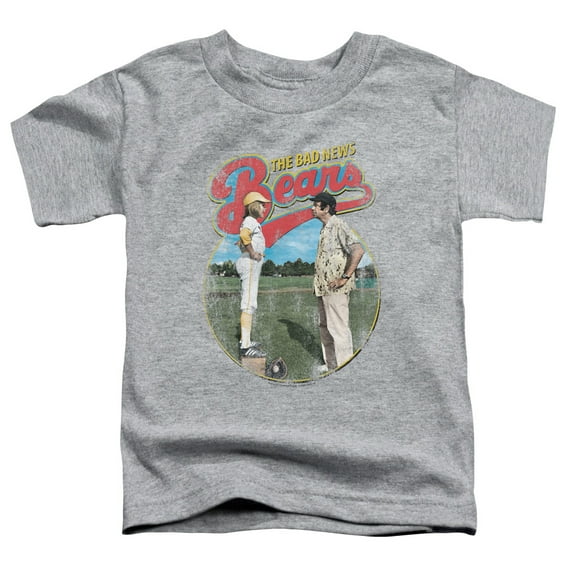 Bad News Bears Vintage Toddler T-Shirt Athletic Heather