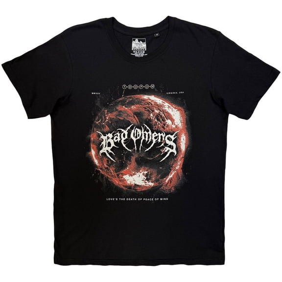 Bad Omens Men's Dark Planet T-Shirt Black Large