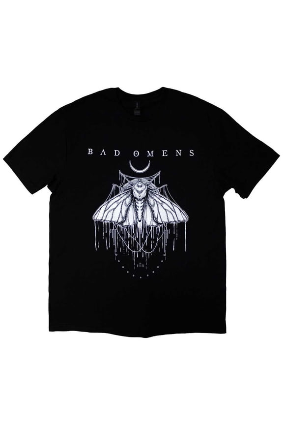 Bad Omens Unisex T-Shirt: Moth (Small)
