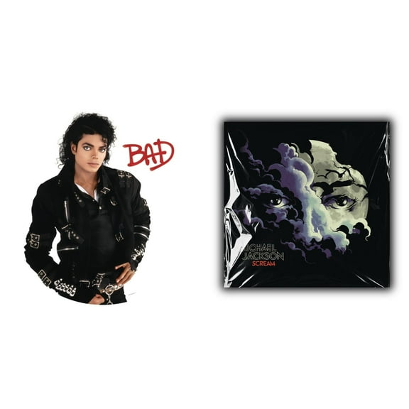 Bad (Picture Disc) & Michael Jackson - Scream (2LP) (New LP Vinyl)