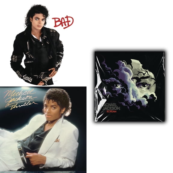 Bad (Picture Disc) & Thriller (140G/Gatefold) & Michael Jackson - Scream (2LP) (New LP Vinyl)