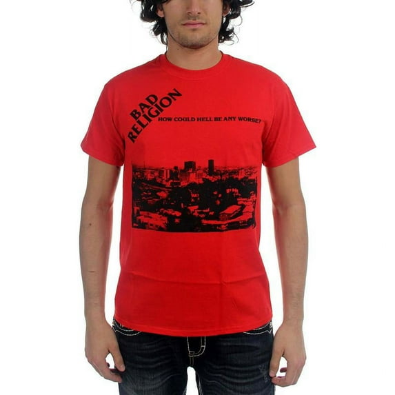 Bad Religion How Can Hell Be Any Worse Album Cover T-Shirt (S)