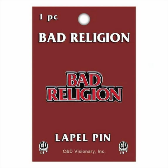 Bad Religion Logo 1.5" Lapel Pin