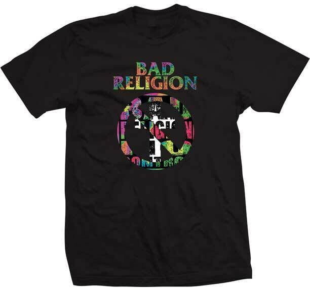Bad Religion No Control Buster Cross Punk Rock Skate Music Band T Shirt