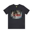 thumbnail image 1 of Bad Santa - Quirky Short Sleeve T-Shirt - Movie Scene Tee, 1 of 4