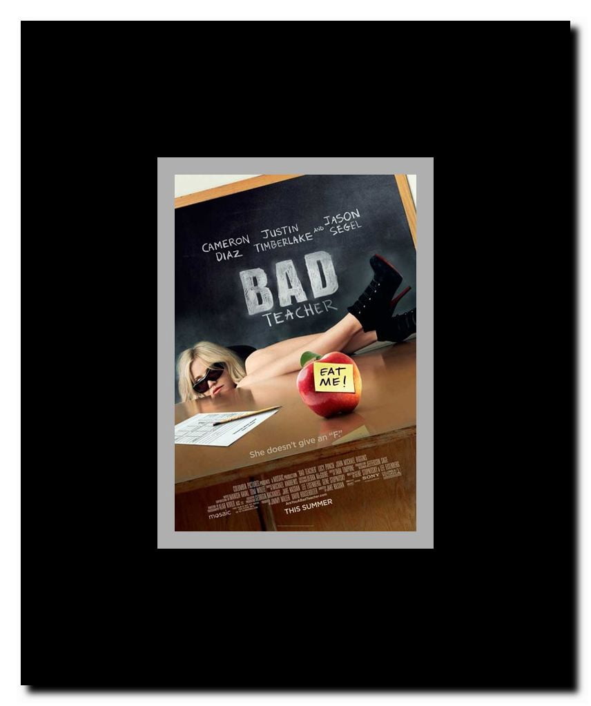 Bad Teacher Framed Movie Poster