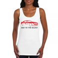 thumbnail image 1 of Bad To The Block Muscle Car Women's Tank Top Street Racer American RT V8 Octane Power Perfomance Racing Coupe, 1 of 7