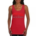 thumbnail image 1 of Bad To The Block Muscle Car Women's Tank Top Street Racer American RT V8 Octane Power Perfomance Racing Coupe, 1 of 7