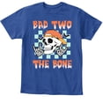 thumbnail image 1 of Bad Two The Bone 2nd Birthday Boy Shirt – NH2 Creative Cool Skull Toddler Birthday Outfit for 2 Year Old Boy, 1 of 4