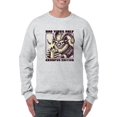 thumbnail image 1 of Bad Vibes Only Creepy Krampus Holiday Men's Sweatshirt, 1 of 4