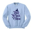 thumbnail image 1 of Bad Witch Vibes Sweatshirt Unisex Large Light Blue, 1 of 5