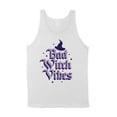 thumbnail image 1 of Bad Witch Vibes Tank Top Unisex Medium White, 1 of 5