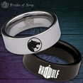 thumbnail image 1 of Bad Wolf Tungsten Carbide Ring, 1 of 9