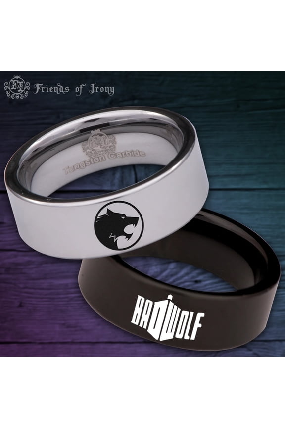 Bad Wolf Tungsten Carbide Ring