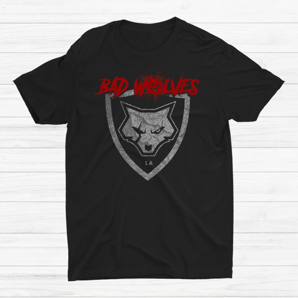 Bad Wolves Paw Logo Shield Shirt Gift Black Unisex T-Shirt - Walmart.com