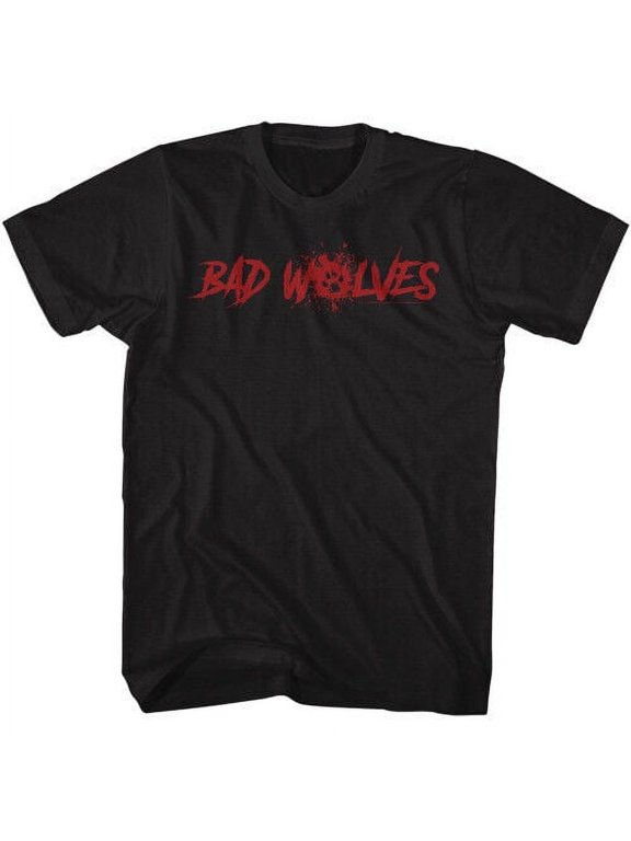 Bad Wolves Splatter Black T-Shirt