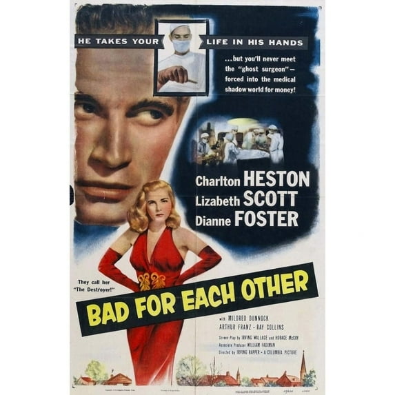 Bad for Each Other Movie Poster (11 x 17)