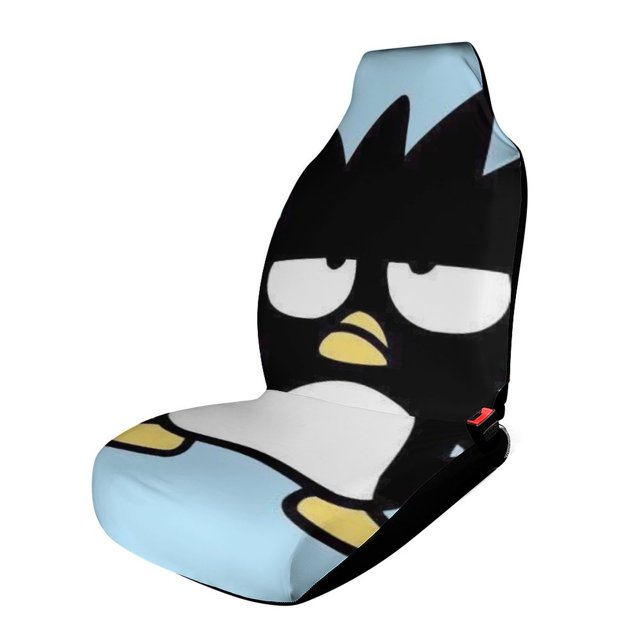 BadBadtzmaru Cartoon Character Cute 2 Front Car Seat Covers for Car