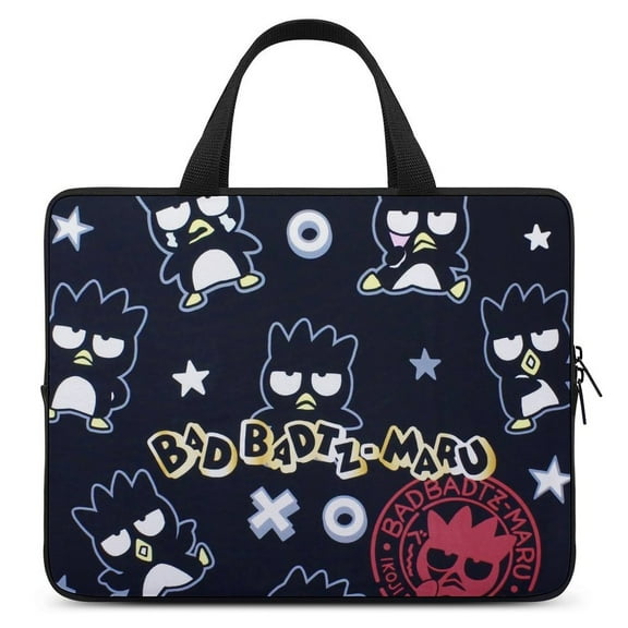 BadBadtz-maru Laptop sleeve with Handle, Laptop Case, laptop bag, Durable Shockproof Protective Computer Cover Carrying Bag Briefcase Carrying for 15" 17"