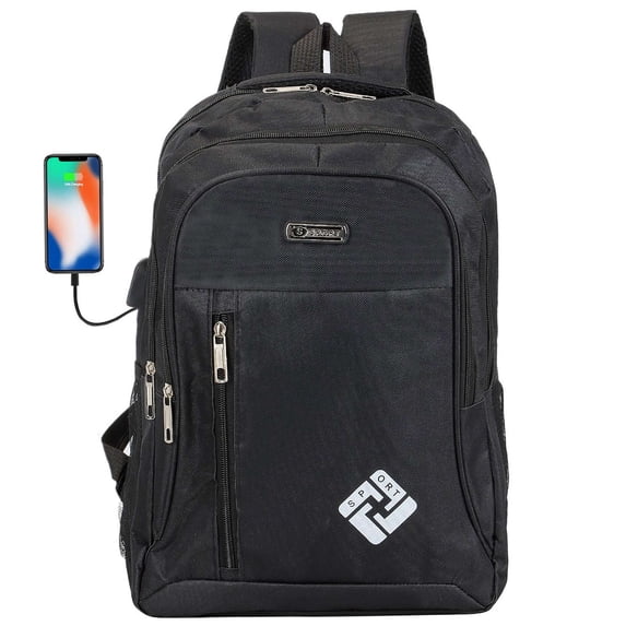 BadPiggies 17 Inch Travel Laptop Backpack for Men Women, Waterproof ...
