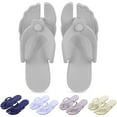 thumbnail image 1 of BadPiggies Anti-Slip Flip Flops Thong Sandals for Men Women Portable Travel Pillow Slippers Shoes Indoor and Outdoor (W 6-7/M 4.5-5), 1 of 9