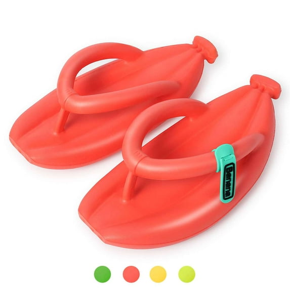 BadPiggies Banana Shape Flip Flops Clouds Pillow Slippers Unisex Anti-Slip Summer Shower Shoes