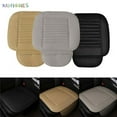 thumbnail image 1 of BadPiggies Beige, PU Leather, Breathable, Front Seat Covers, 1 of 8