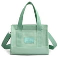 thumbnail image 1 of BadPiggies Casual Nylon Purse Handbag Crossbody Bag Waterproof Shoulder Bag for Women (Green), 1 of 8