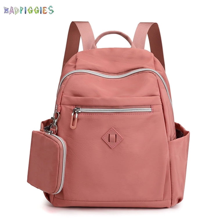 BadPiggies Casual Small Backpack Waterproof Nylon Purse  display picture 1