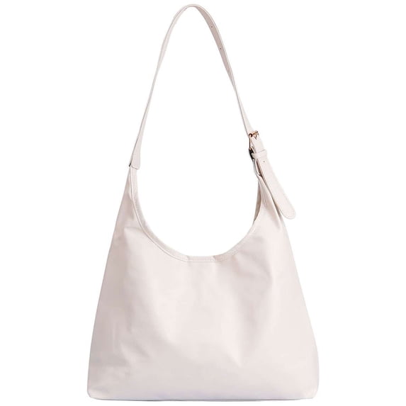 BadPiggies Hobo Bags for Women Soft Vegan PU Leather Shoulder Handbag Slouchy Tote Purses