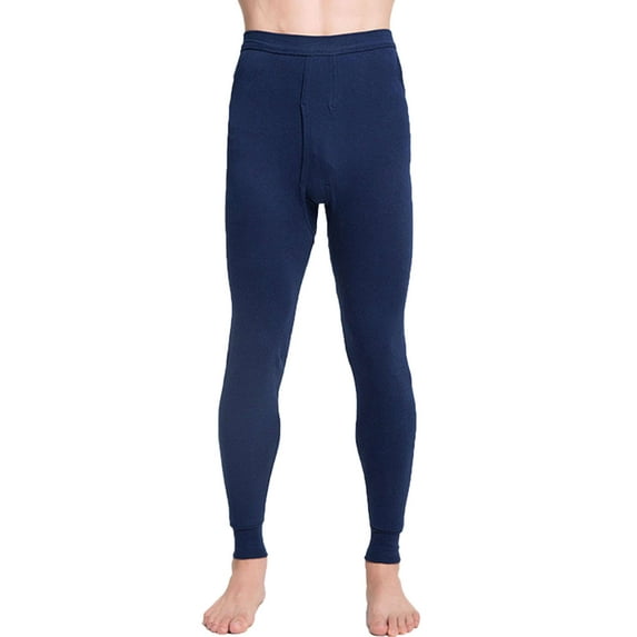 BadPiggies Men's Thermal Underwear Pant Super Soft Long Johns Winter Warm Cotton Base Layer Bottoms
