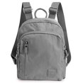thumbnail image 1 of BadPiggies Mini Backpack Purse for Women, Small Nylon Day Packs Waterproof Multi-Pockets Ladies Travel Bag - Gray, 1 of 10