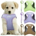 thumbnail image 1 of BadPiggies No Pull Dog Harness with Leash Set, No Choke Reflective Dog Vest Adjustable Soft Padded Pet Vest for Small Dogs, 1 of 10