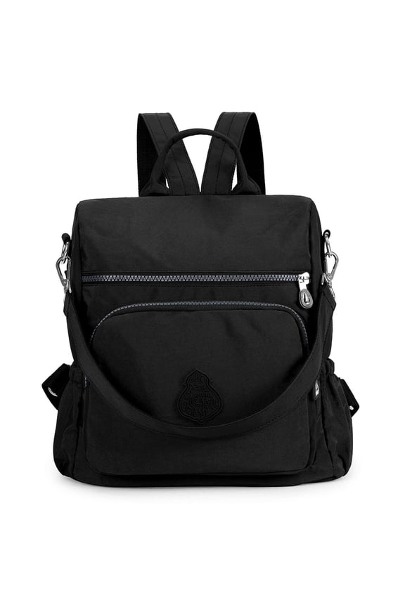 BadPiggies Nylon Backpack Waterproof Casual Lightweight Daypack Hiking Camping Travel Bag for Women and Men