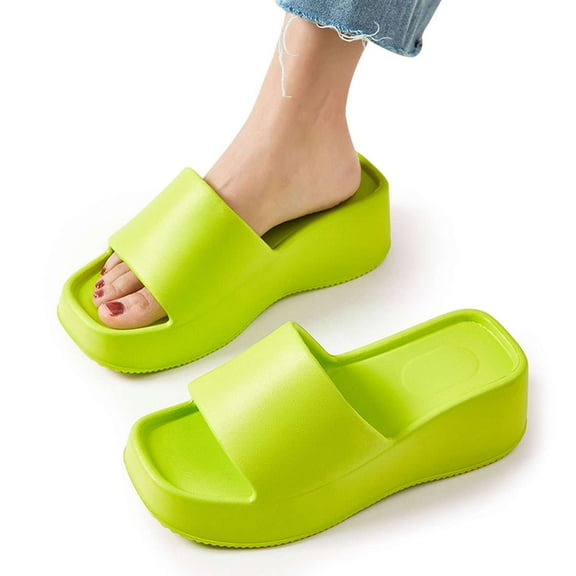 BadPiggies Recovery Slides Sandals for Women Thick Cushion Clouds Slippers Arch Support Non-Slip Shoes for Indoor Outdoor