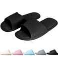 thumbnail image 1 of BadPiggies Shower Shoes for Women Men, Non Slip Quick Dry Bath Slippers Sandals Foldable Comfort House Slides, 1 of 8