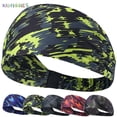 thumbnail image 1 of BadPiggies Sports Headbands Sweatband for Men Women Stretch & Moisture Wicking Workout Hairband for Running, Yoga, Cycling, Baseball, 1 of 11