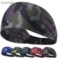 thumbnail image 1 of BadPiggies Sports Headbands Sweatband for Men Women Stretch & Moisture Wicking Workout Hairband for Running, Yoga, Cycling, Baseball, 1 of 11