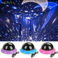 thumbnail image 1 of BadPiggies Star Moon Projector Lamp LED Starry Night Light USB Rechargeable Color Changing for Kids Bedroom Xmas Gift, Pink, 1 of 8