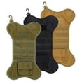 thumbnail image 1 of BadPiggies Tactical Christmas Stockings, Durable Dog Bone Stocking with Handle for Xmas Decoration Ornaments (Green), 1 of 8