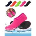 thumbnail image 1 of BadPiggies Water Socks Barefoot Quick-Dry Aqua Skin Shoes, Men Women Rubber Soles for Beach Pool Surf Swim Yoga, 1 of 9