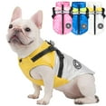 thumbnail image 1 of BadPiggies Waterproof Cold-proof Dog Coat Vest Reflective Pet Jacket Winter Warm Clothes for Small Medium Dogs (L, White), 1 of 9