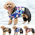 thumbnail image 1 of BadPiggies Waterproof Warm Dog Jacket Pet Vest Coat Camouflage Windproof Padded Winter Clothes for Small Medium Large Dogs (S, Pink), 1 of 9