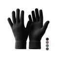 thumbnail image 1 of BadPiggies Winter Gloves for Men Women, Touch Screen Texting Warm Gloves with Thermal Soft Fleece Lining Elastic Cuff, 1 of 9