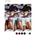 thumbnail image 1 of BadPiggies Women Knitted Warm Thigh High Socks, Over The Knee Solid Color Winter Sexy Elastic Long Boot Stockings (2 Pair, Navy Blue), 1 of 10
