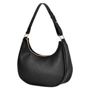 BAD PIGGIES BadPiggies Women's Small Crescent Shoulder Bag Handbag Trendy Underarm Purse with Adjustable Strap